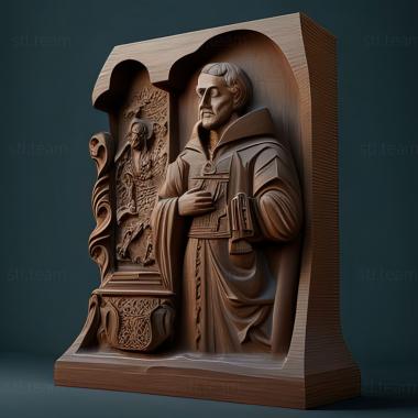 3D model Saint Pierre Saint Pierre and Miquelon (STL)